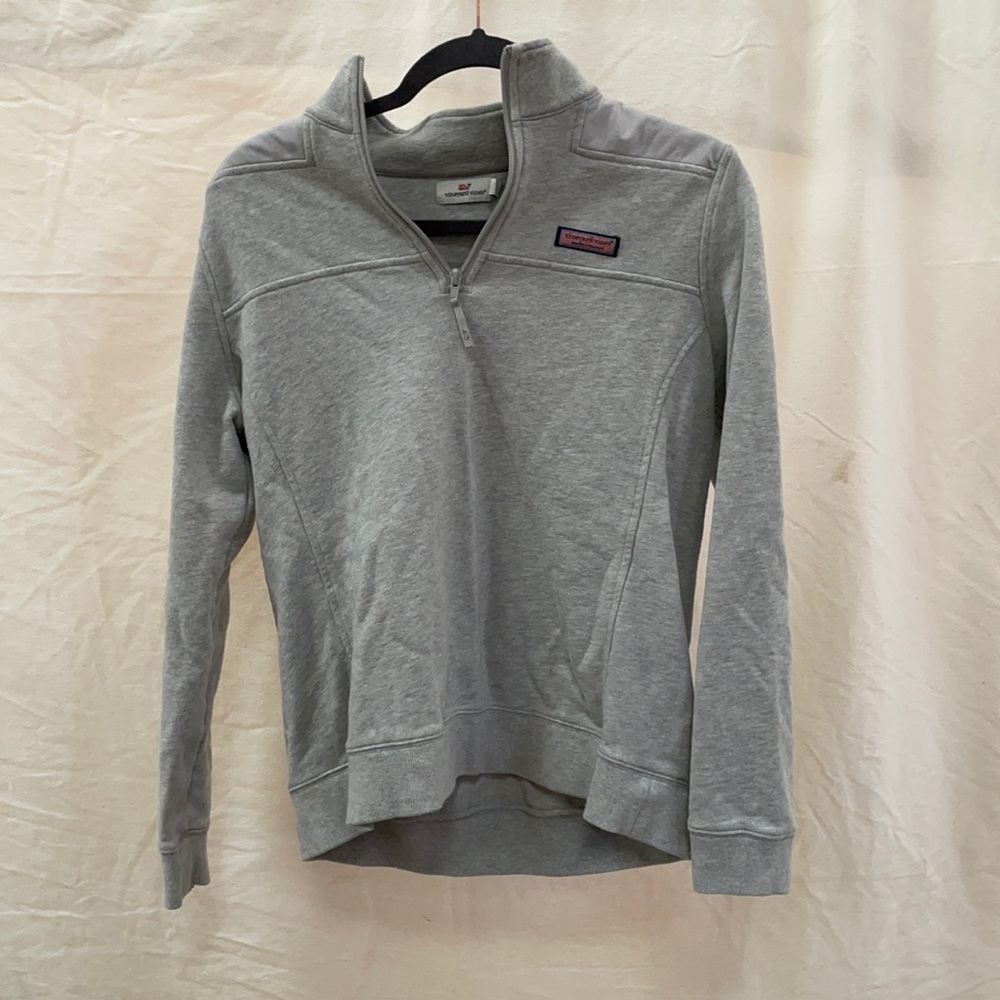Vineyard Vines Heather Grey popover